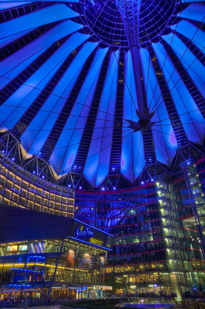 Berlin, Potsdamer Platz, Sony-Center