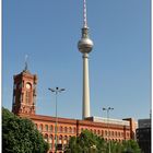 Berlin, Rathaus, Fernsehturm