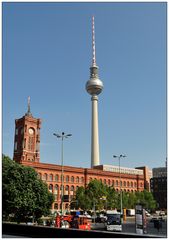 Berlin, Rathaus, Fernsehturm