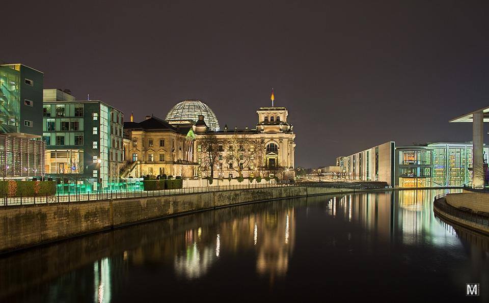 BERLIN - Regierungsviertel.