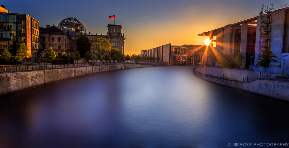 Berlin Regierungsviertel + Reichstag