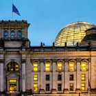 Berlin. Reichstag. Blaue Stunde.