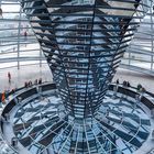 Berlin Reichstagskuppel Innenaufnahme Panorama