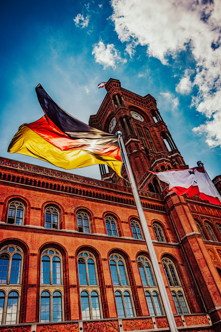 Berlin, Rotes Rathaus ...