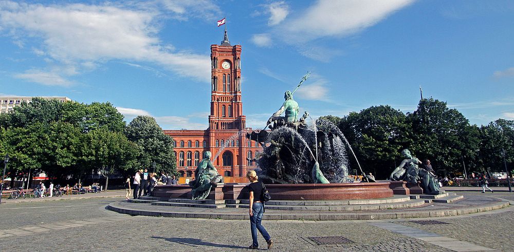 berlin - rotes rathaus