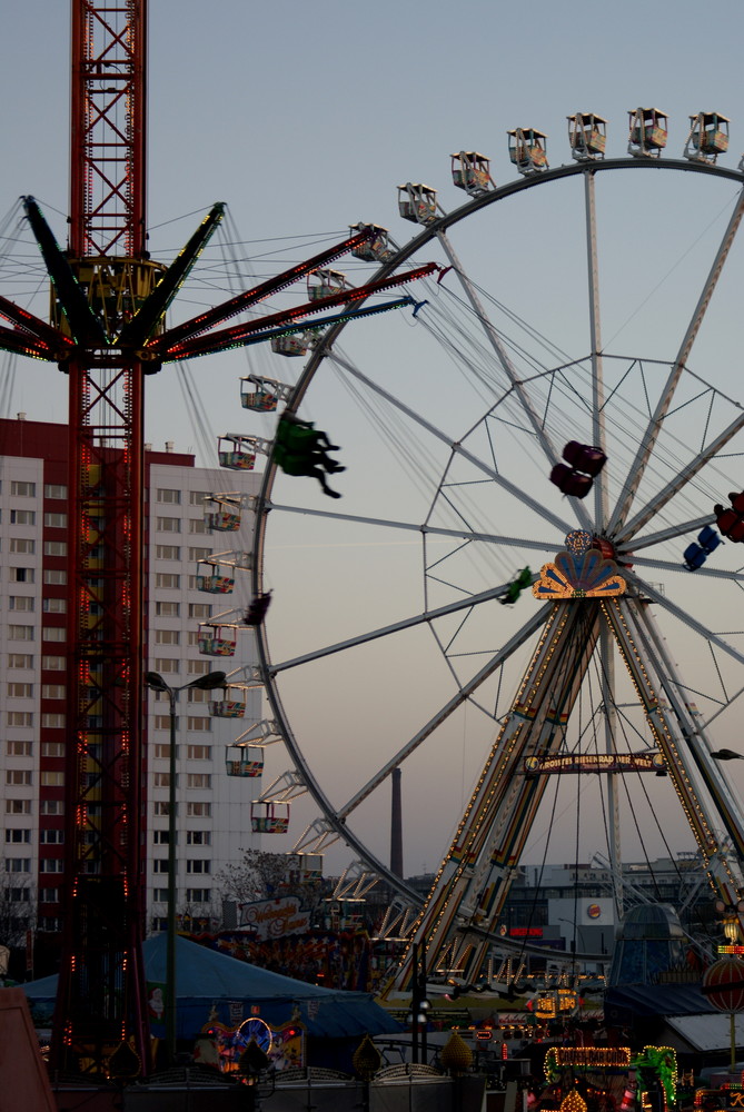 Berlin Rummel Am Alexanderplatz