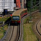 Berlin - S3 nach Erkner zwischen Ostkreuz und Rummelsburg