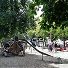 Berlin : Schattiger Spielplatz am Tegeler See