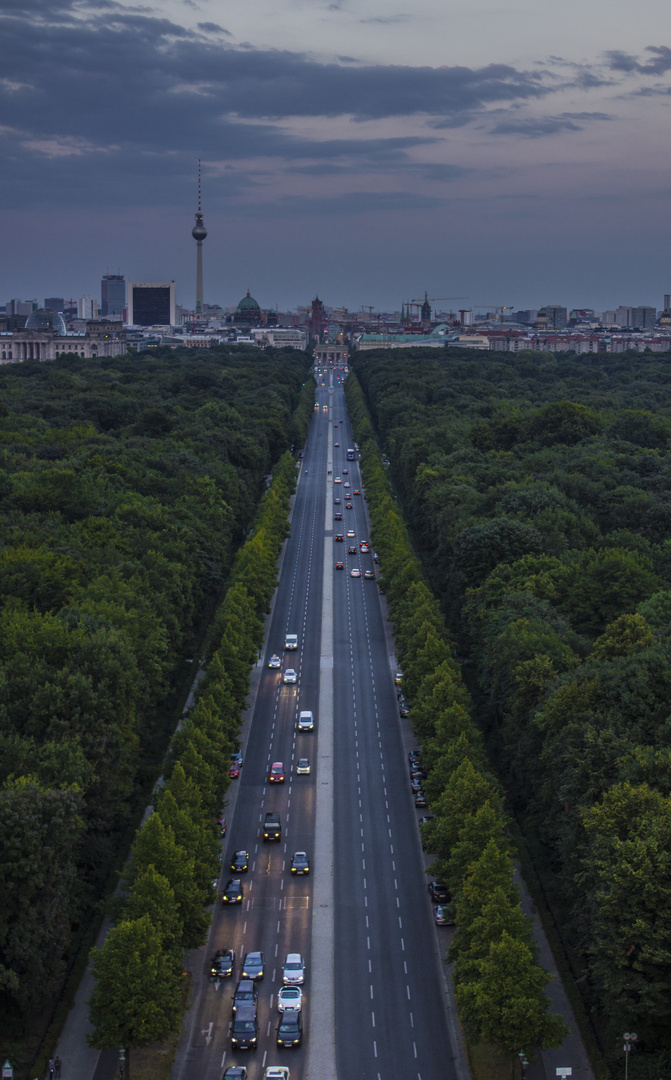 Berlin - Siegessäule. On Top of the City