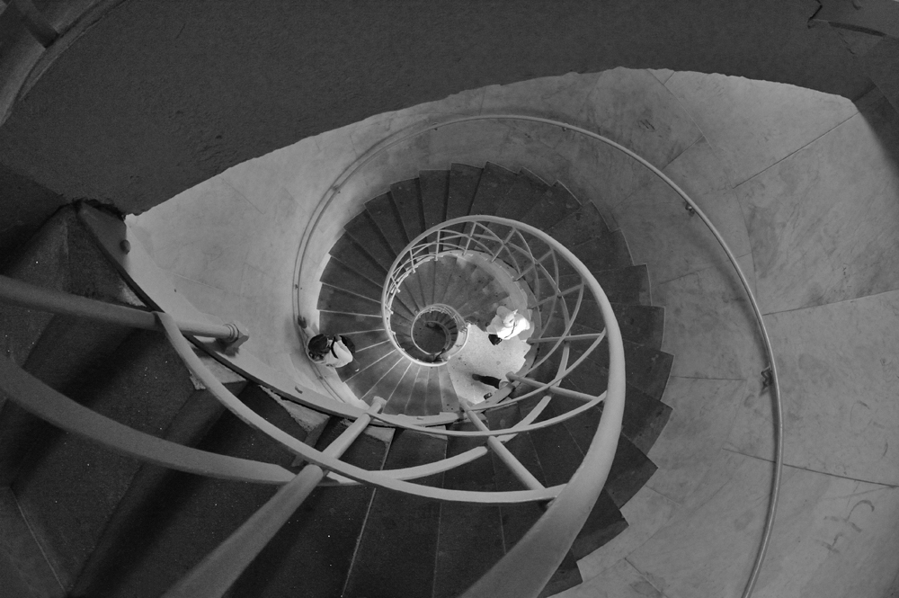 Berlin - Siegessäule, Wendeltreppe