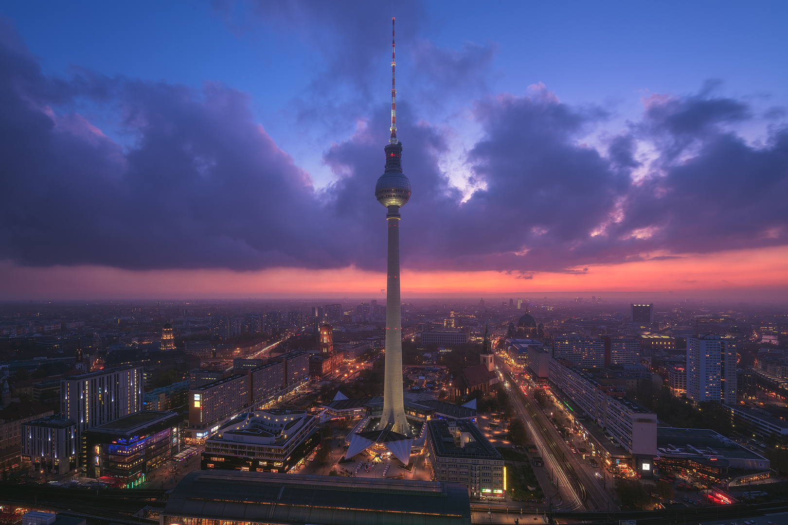 Berlin - Skyline Alexanderplatz 2019