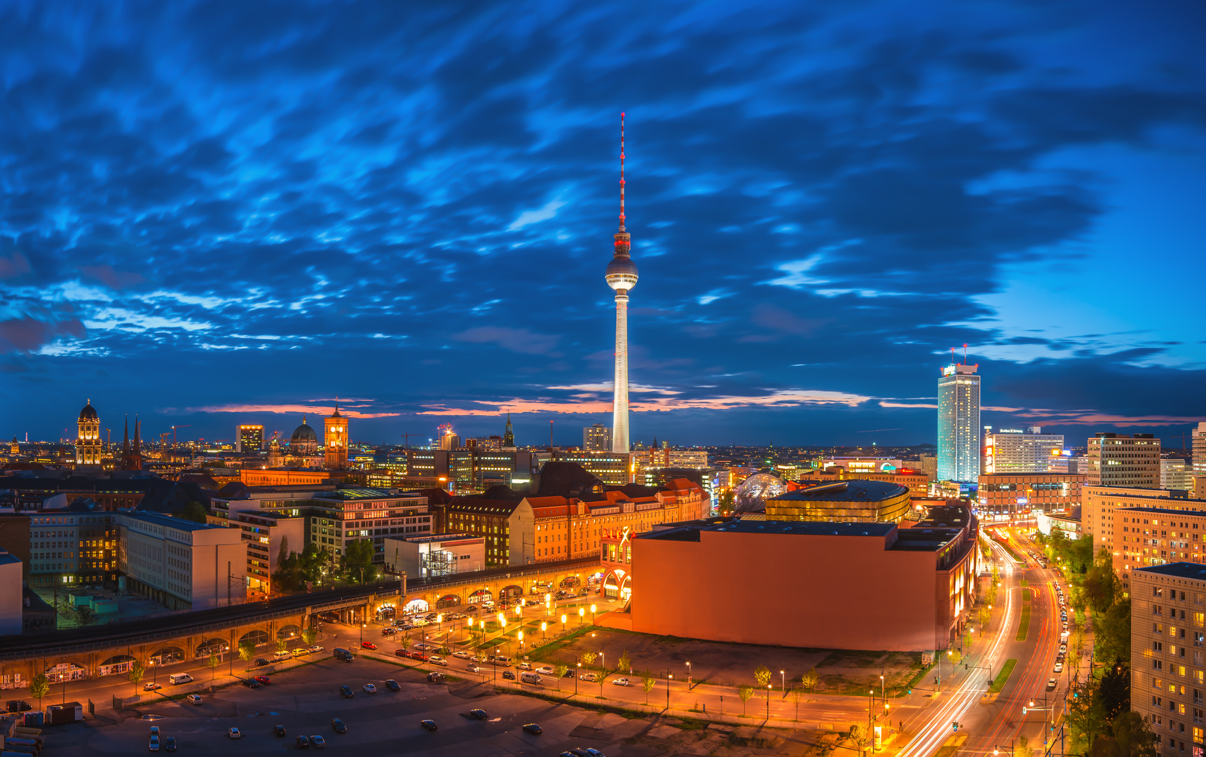 Berlin Skyline Jannowitzbrücke