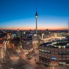 Berlin - Skyline Panorama Alexanderplatz