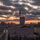 Berlin - Skyline Sunset Panorama