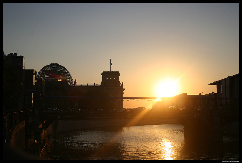 Berlin Sonnenuntergang