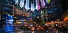 Berlin - Sony Center @ Night (3)