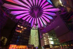 Berlin - Sony Center @ Night (4)