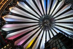 Berlin - Sony Center @ Night (5)