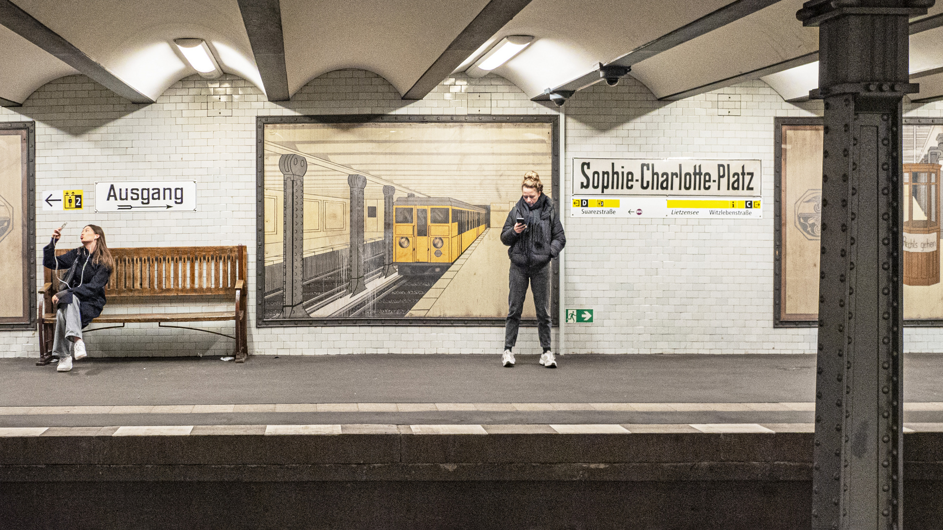 Berlin. Sophie-Charlotte-Platz.