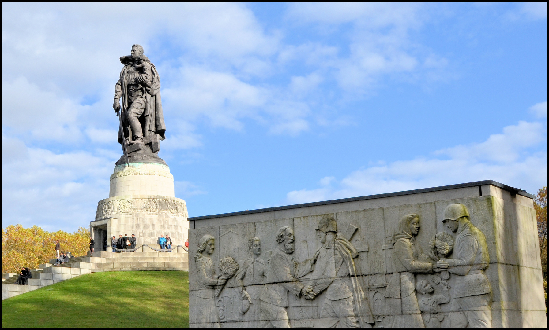 Berlin - sowjetisches Ehrenmal (17/XII)