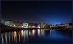 Berlin _ Spreeblick bei Nacht