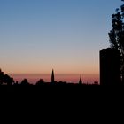 Berlin Steglitz bei Sonnenaufgang