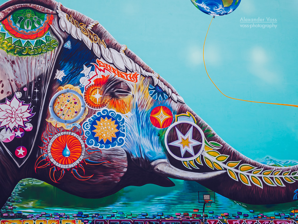 Berlin - Street Art / Elephant Mural