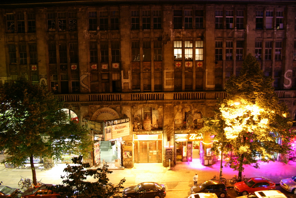 Berlin Tacheles bei Nacht