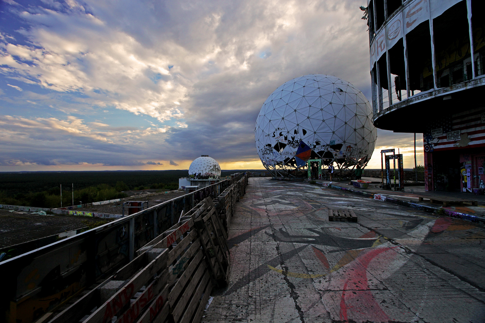 Berlin - Teufelsberg ehem Radarstation 