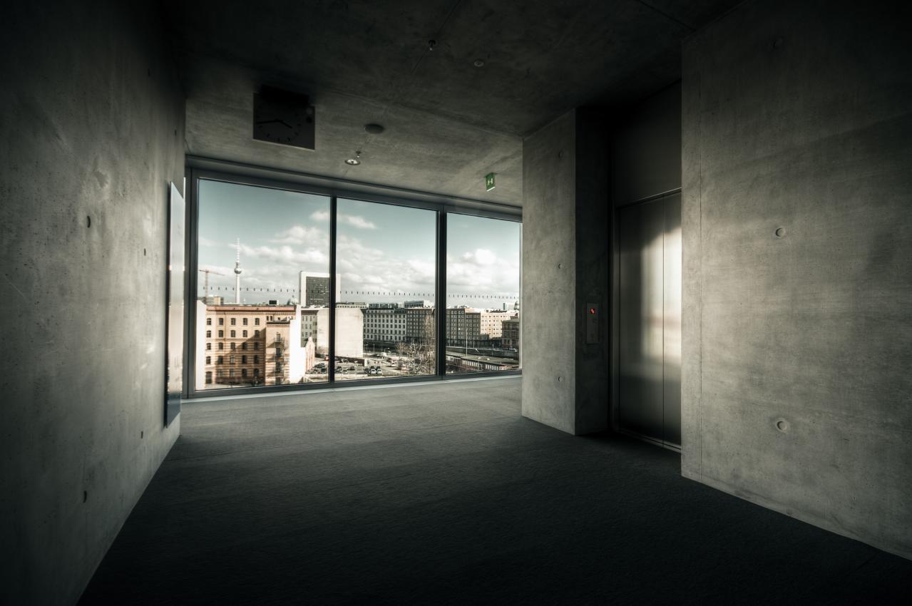 Berlin through Marie-Elisabeth-Lüders-Haus