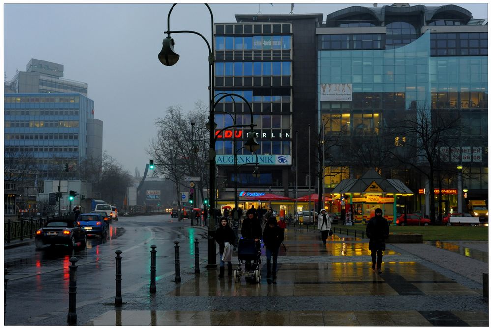 Berlín, tiempo lluvioso (Regenwetter)