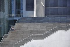 Berlin: Treppe im Regierungsviertel