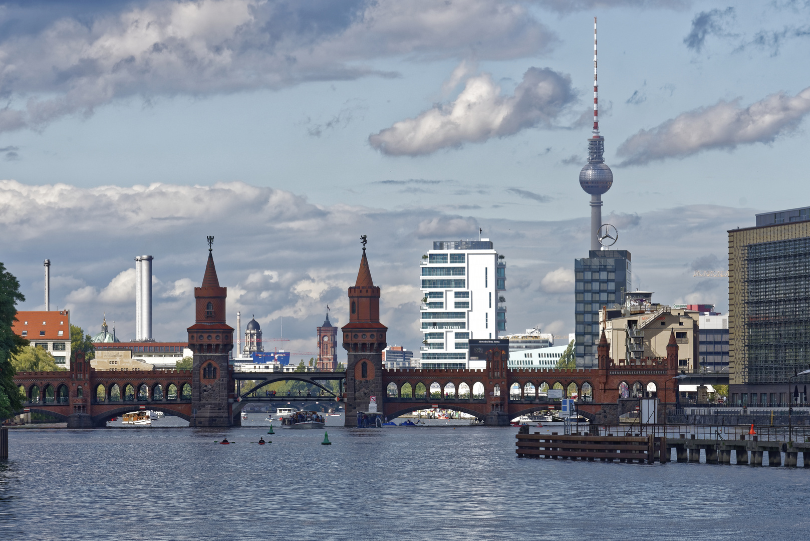 Berlin Treptow Oberbaumbrücke