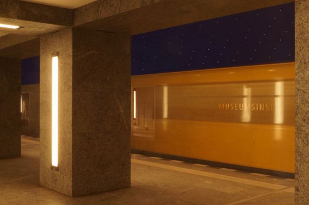 Berlin - U-Bahnhof Museumsinsel