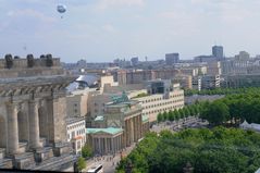 Berlin von der Reichstagskuppel aus