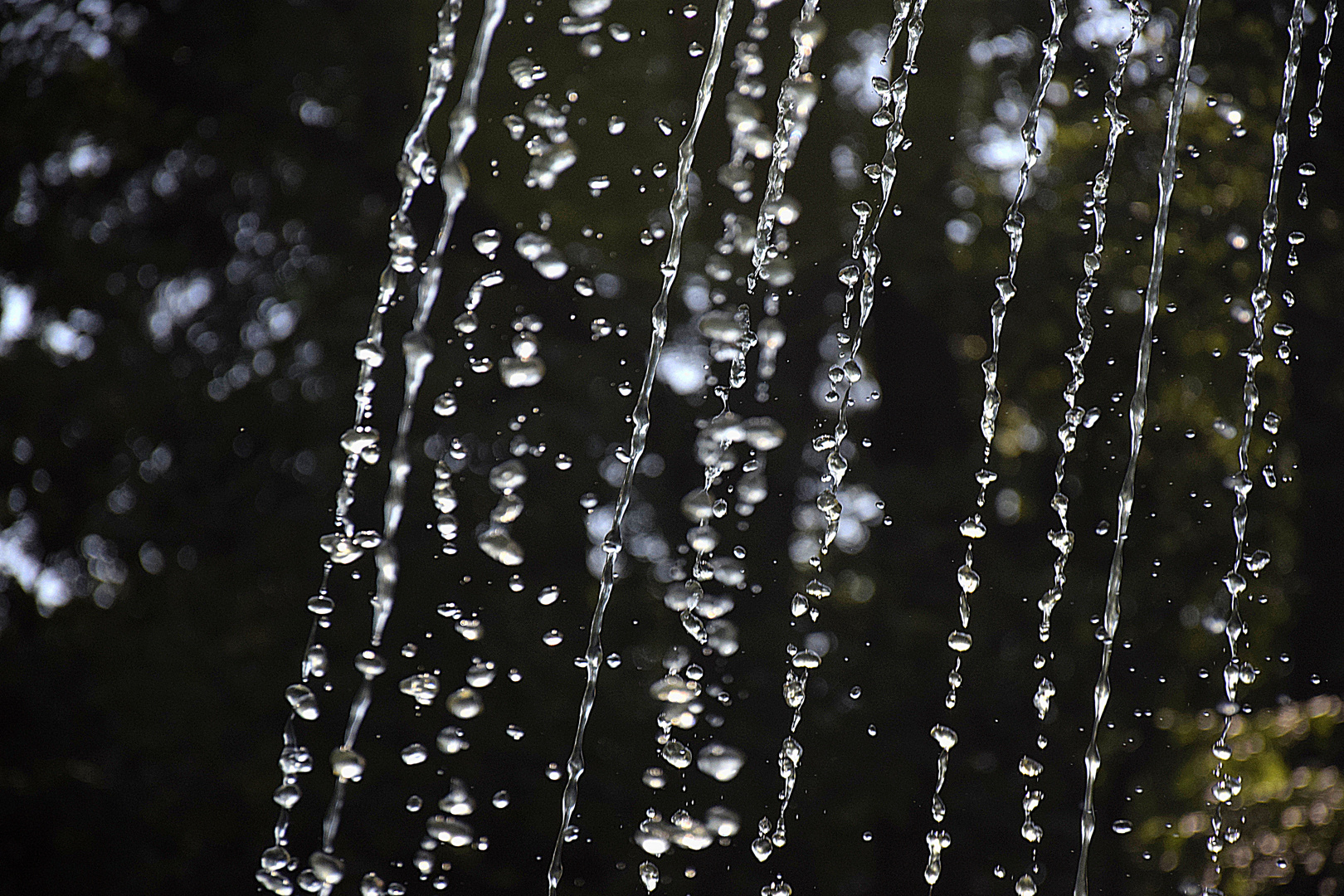 Berlin - Wasser - Vorhang