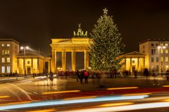 Berlin- Weihnachtsstimmung am Brandenburger Tor