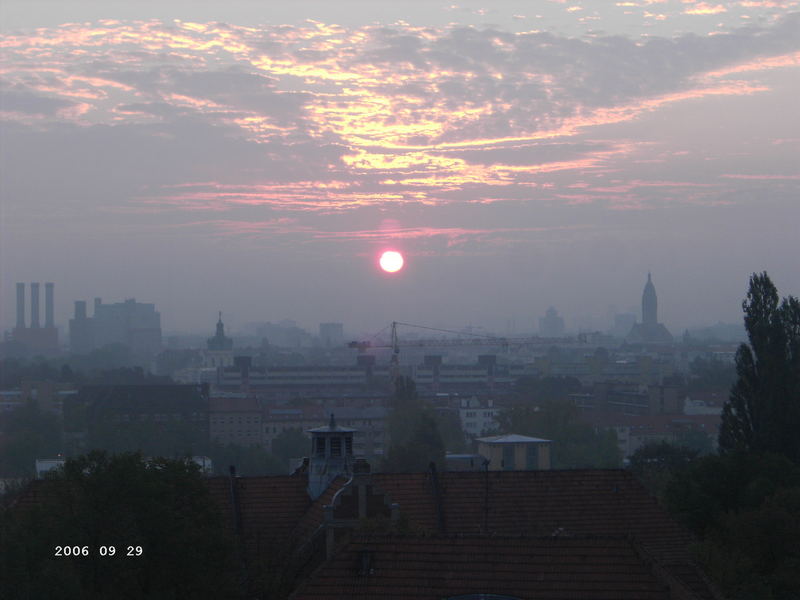 Berlin Westend: Blick aus der DRK Klinik