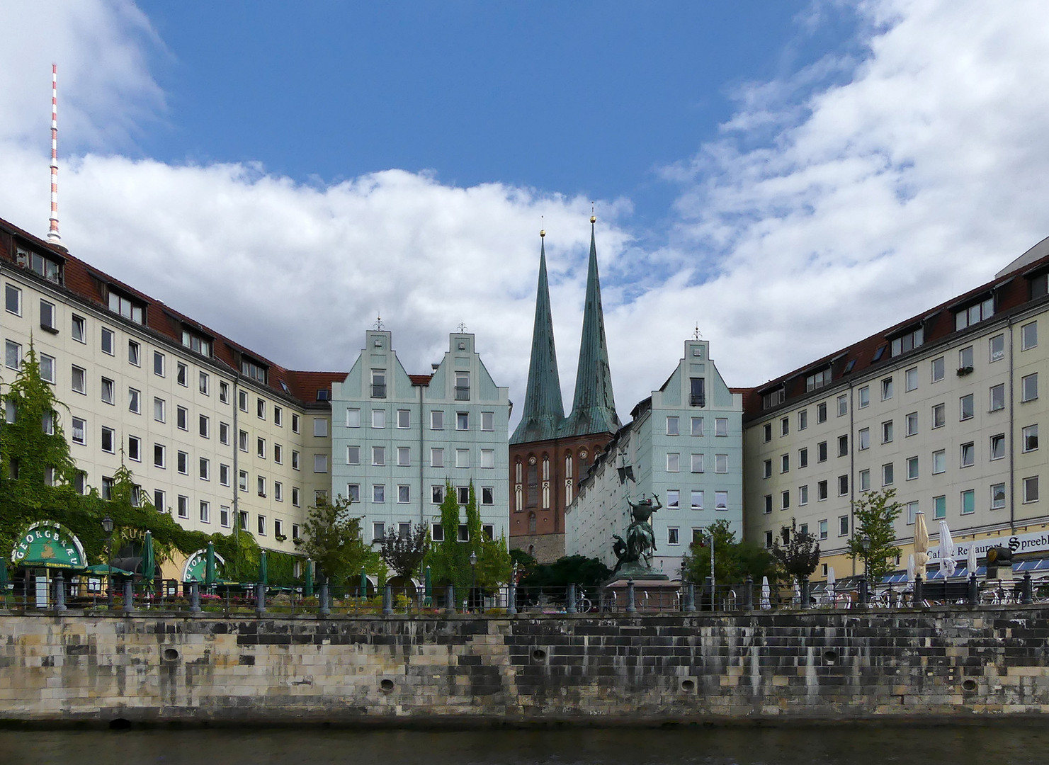 Berliner Ansicht vom Spreeausflug