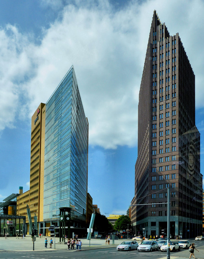 Berliner Architektur am Potsdamer Platz