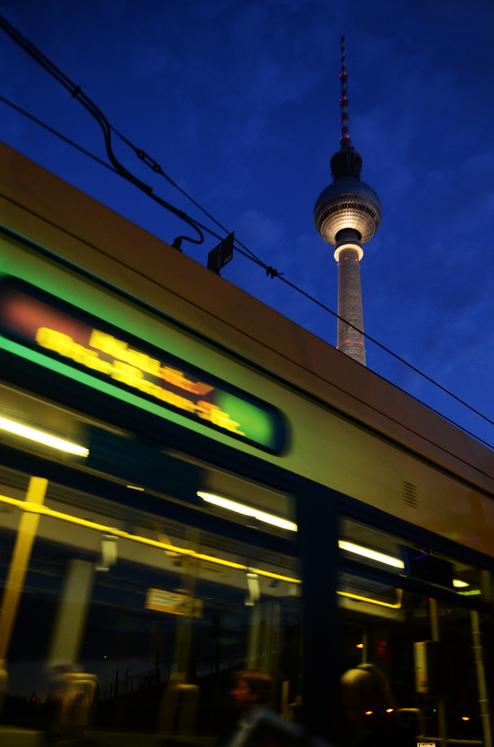 Berliner auf dem Heimweg