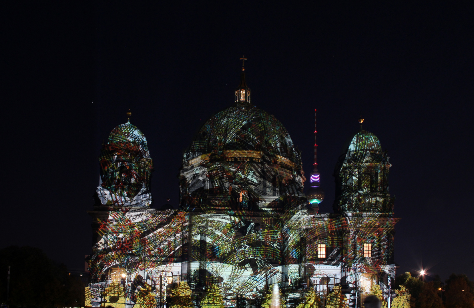 Berliner Dom 2013 beim Festival of Lights