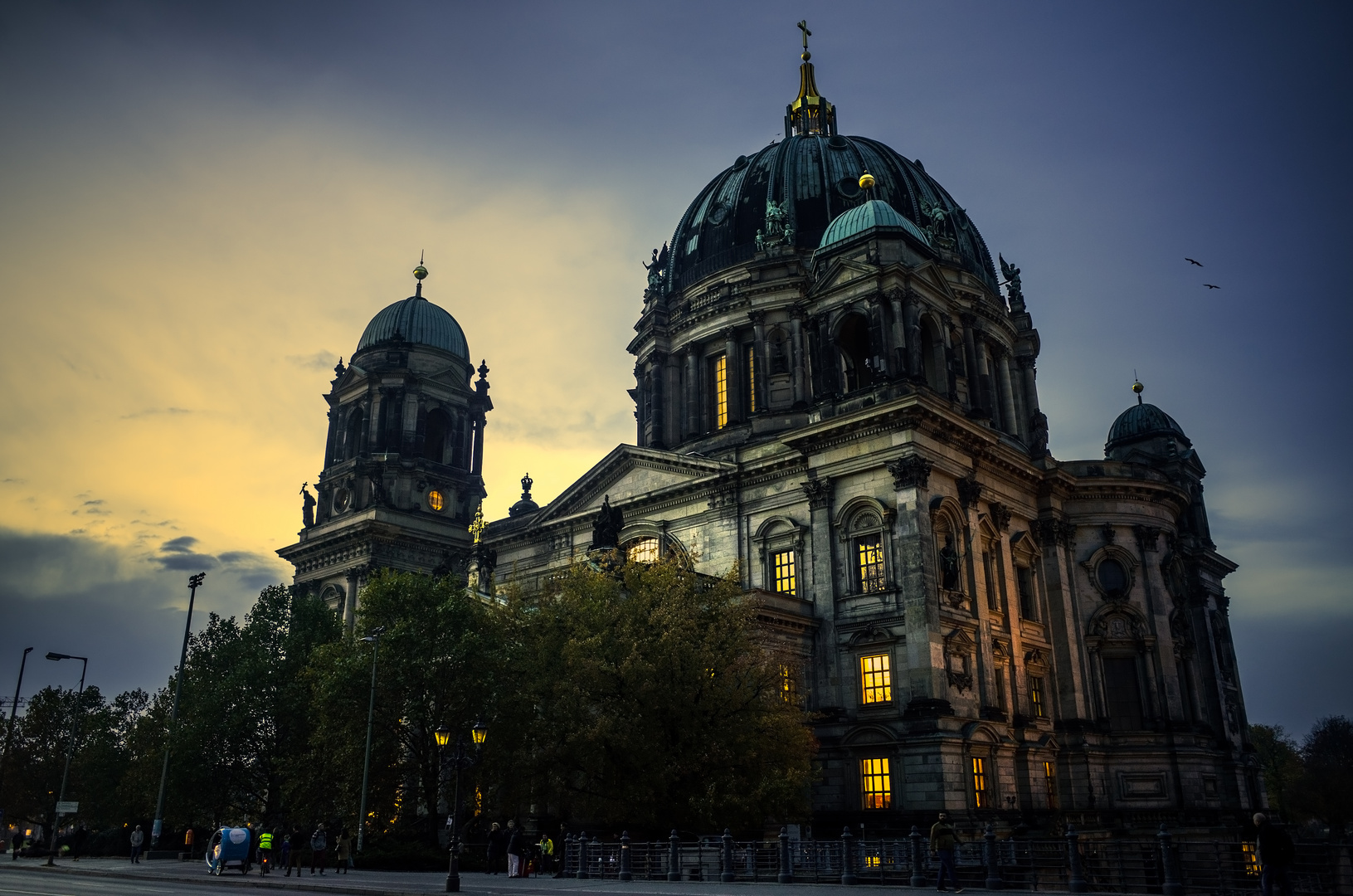 berliner dom... abends