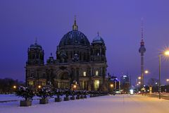 Berliner Dom am Morgen