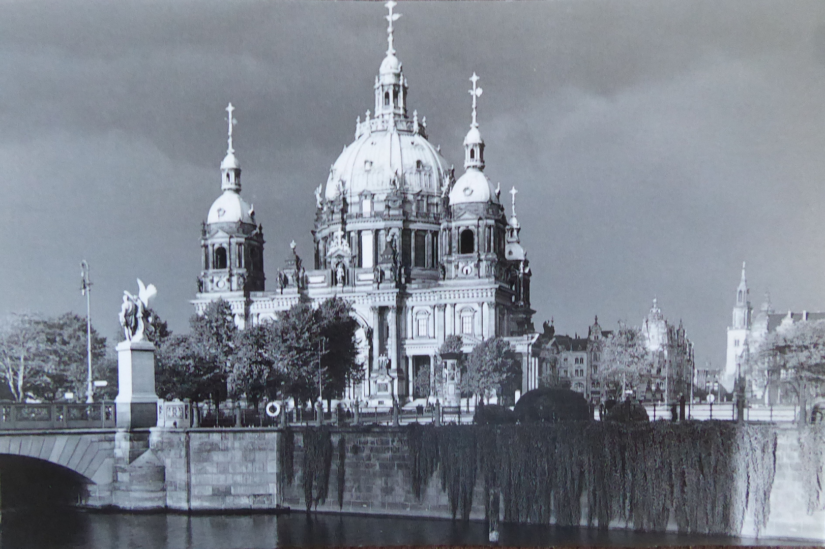 Berliner Dom Anno 1929 - Repro einer alten Ansichtskarte