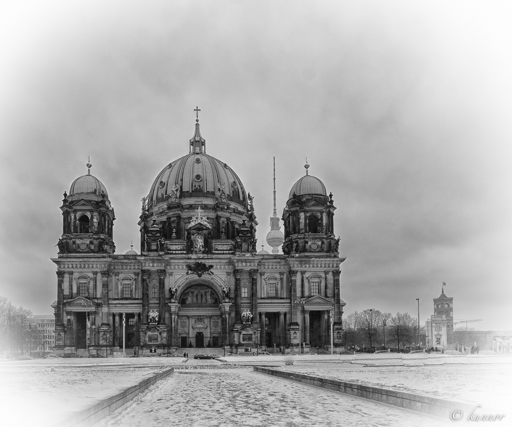 Berliner Dom bei -4C° #2