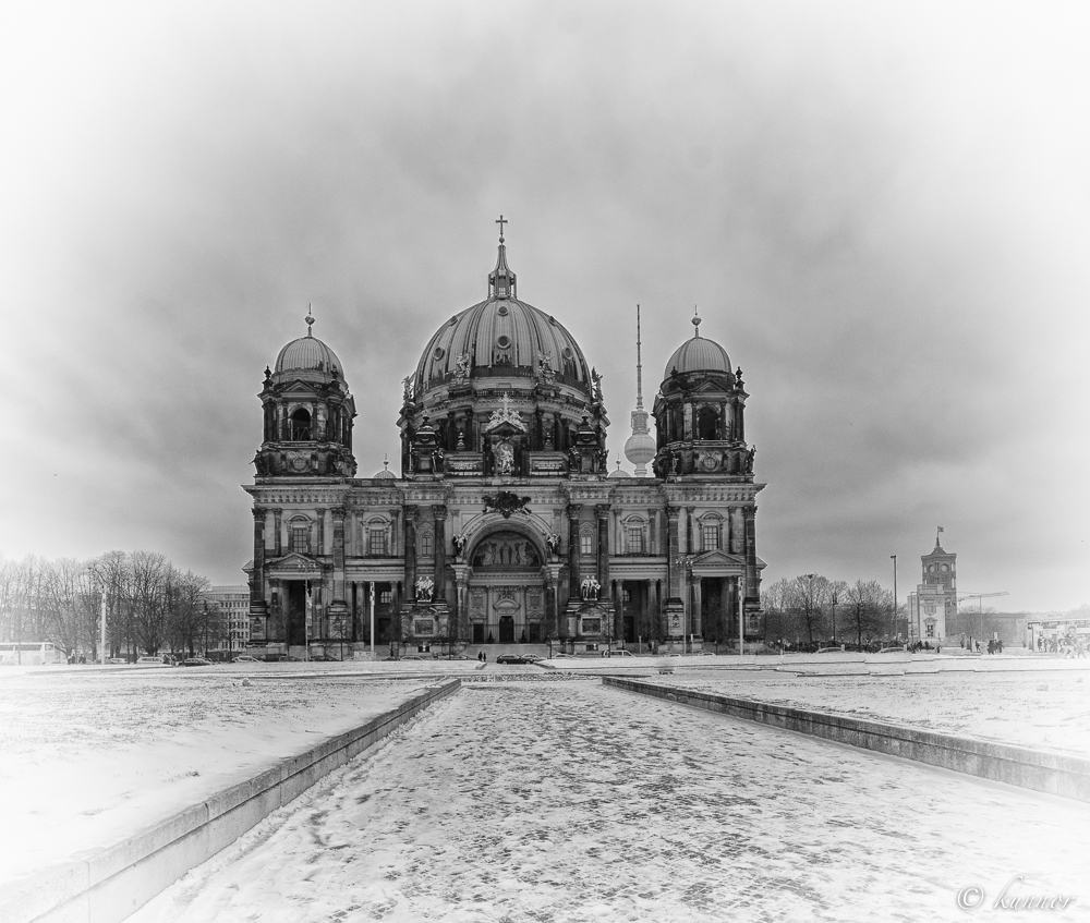 Berliner Dom bei -4C°