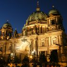 Berliner Dom bei Nacht