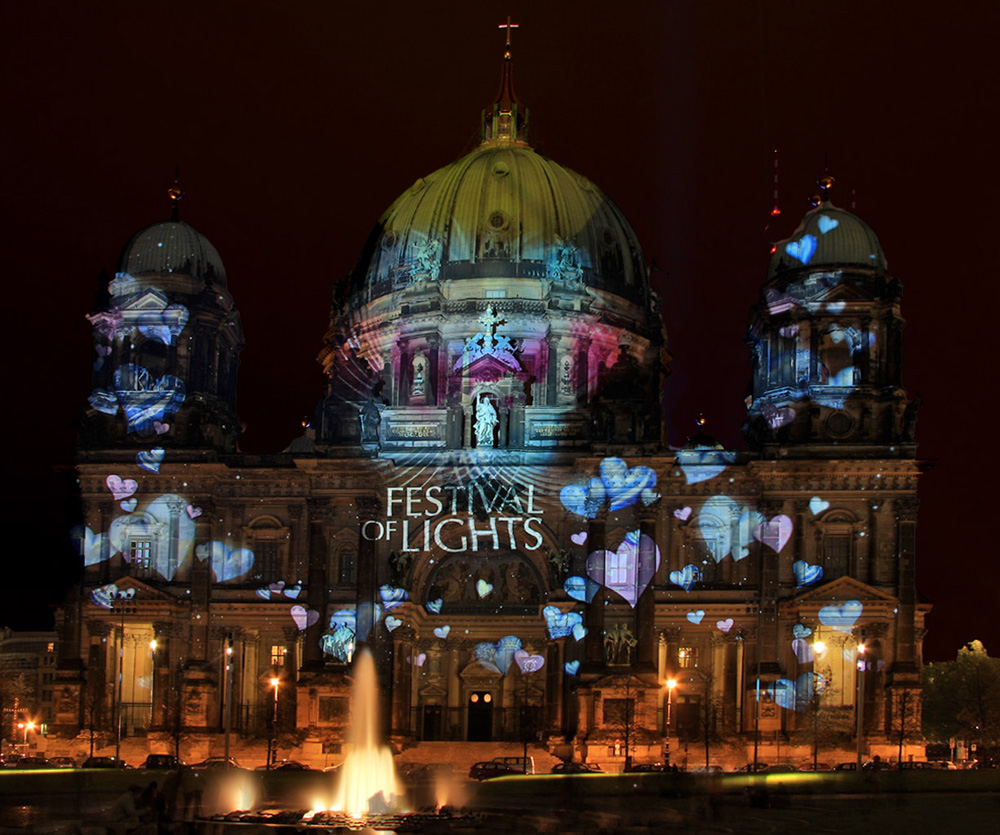 Berliner Dom bei Nacht