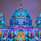 Berliner Dom beim Festival of Lights 